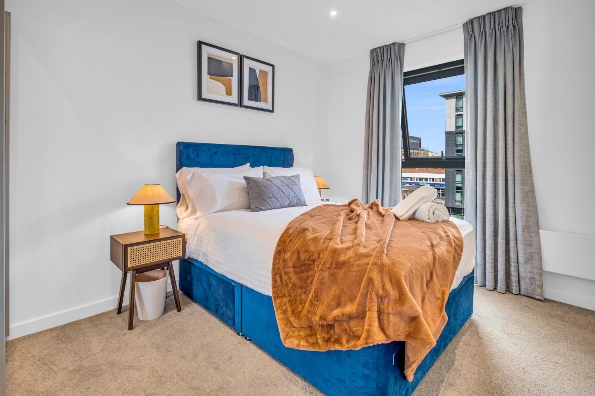 Luxurious & Glamorous Centrally Located 2 Bedroom 2 Bathroom Apartment - Central Birmingham - Secure Parking - Netflix Exterior foto